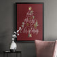 Merry Little Christmas - Modern Framed Canvas Print