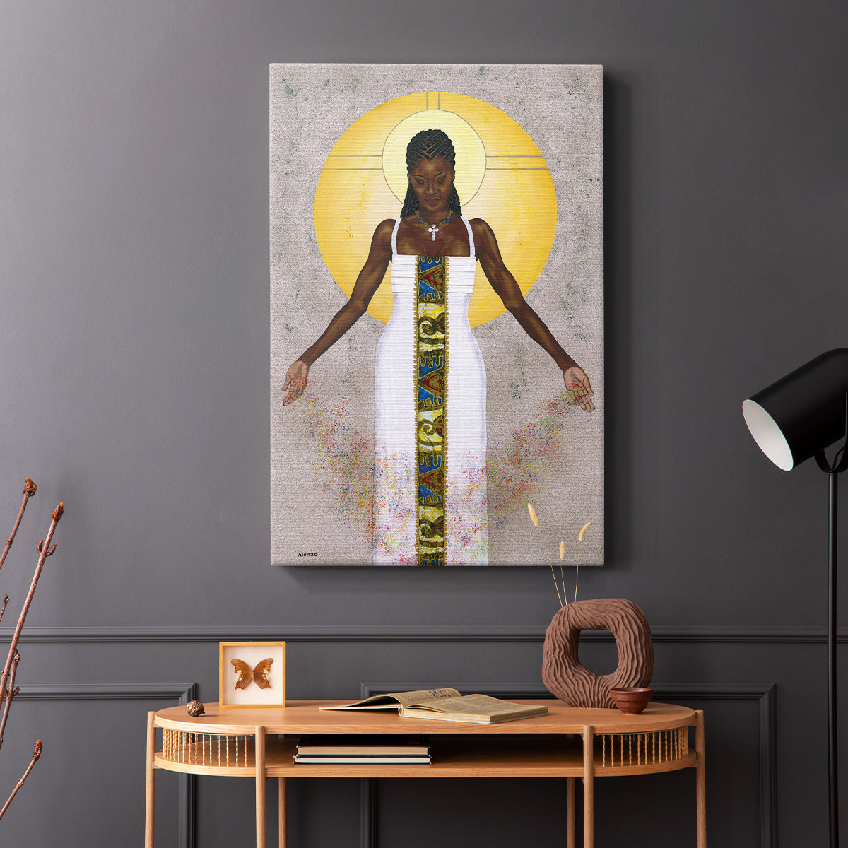 Her Peace - Canvas Art Print