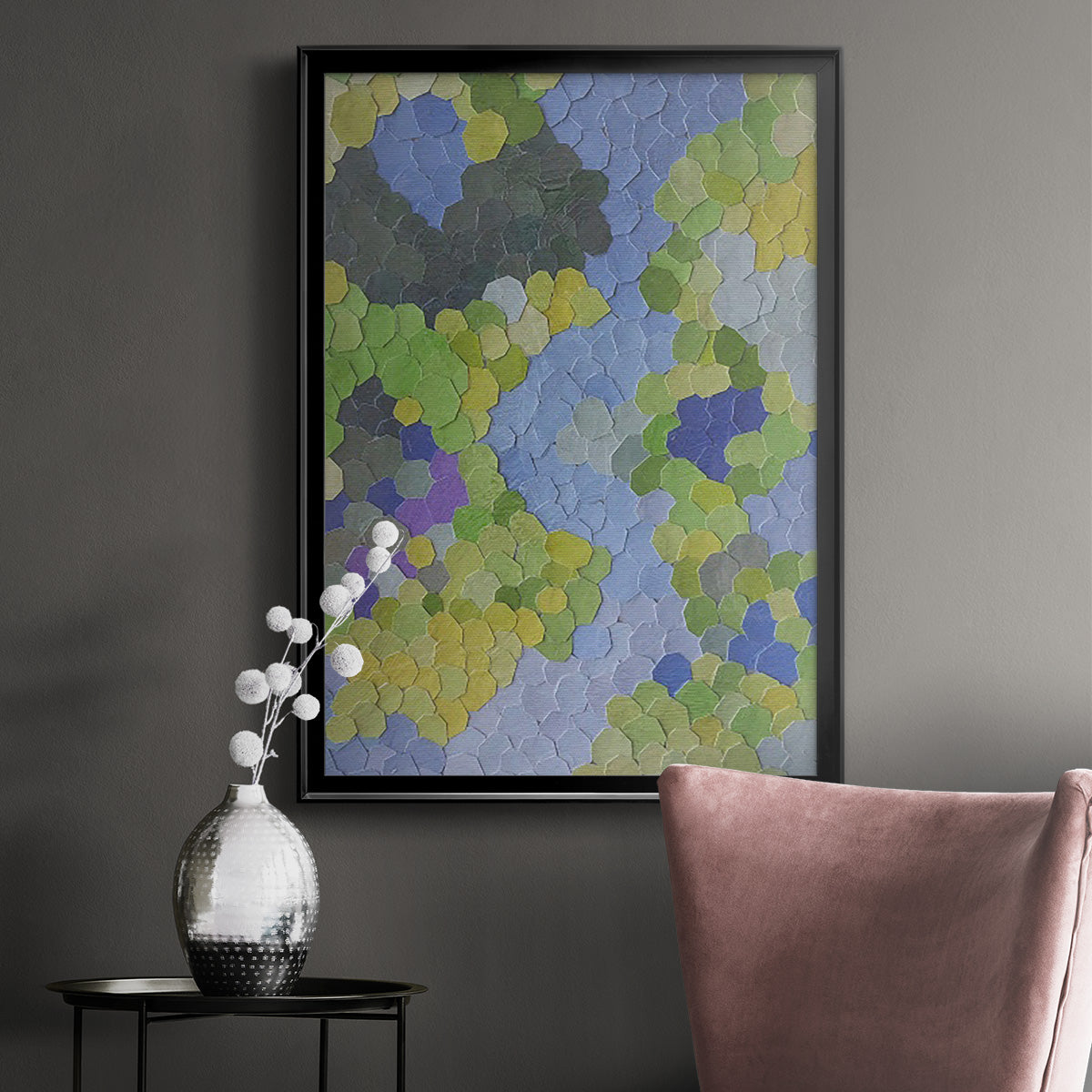 Estes Park - Modern Framed Canvas Print