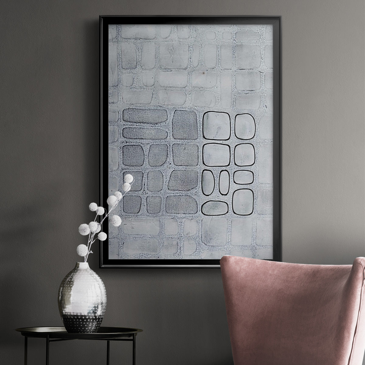 Lumen Colour II - Modern Framed Canvas Print