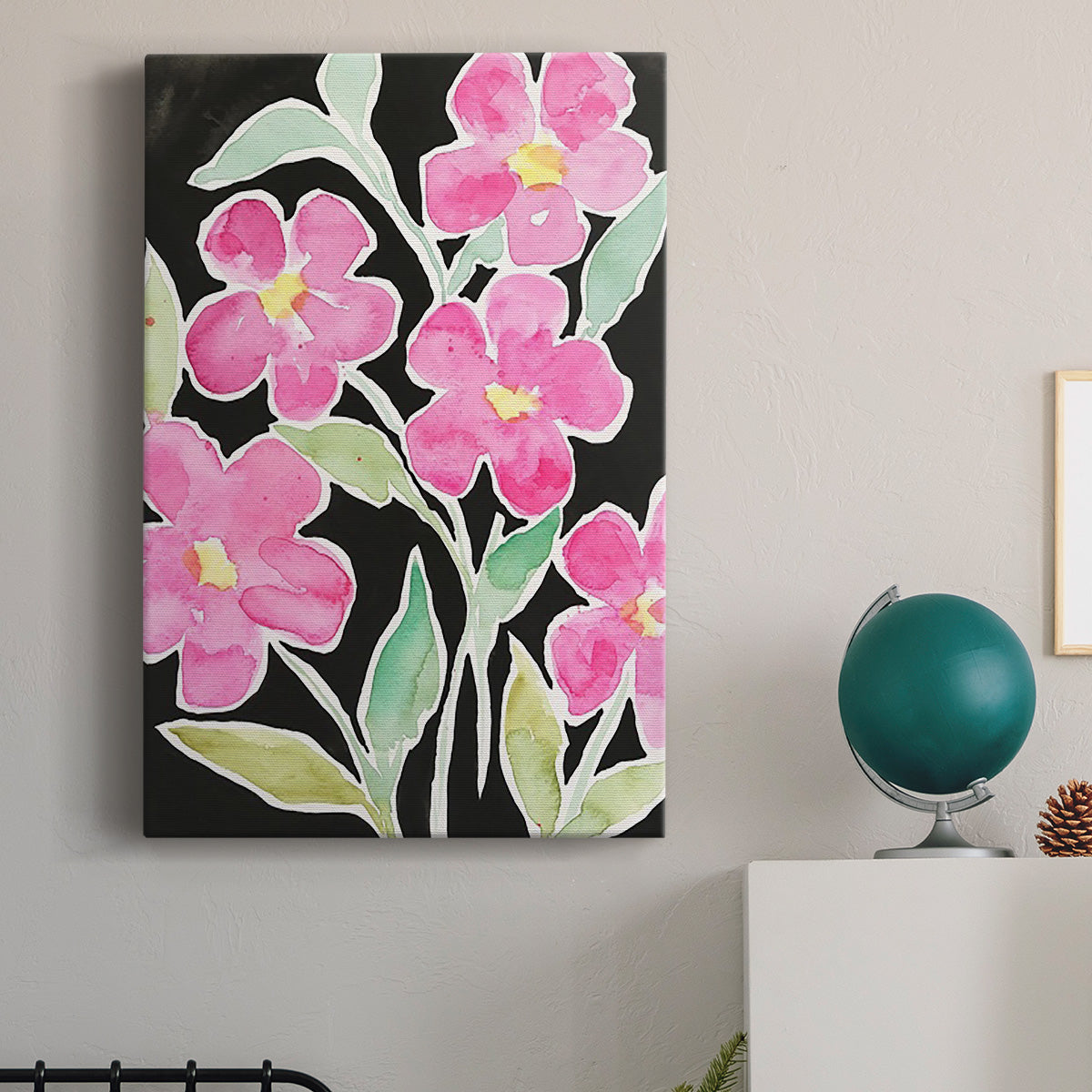 Floral Choir - Canvas Art Print