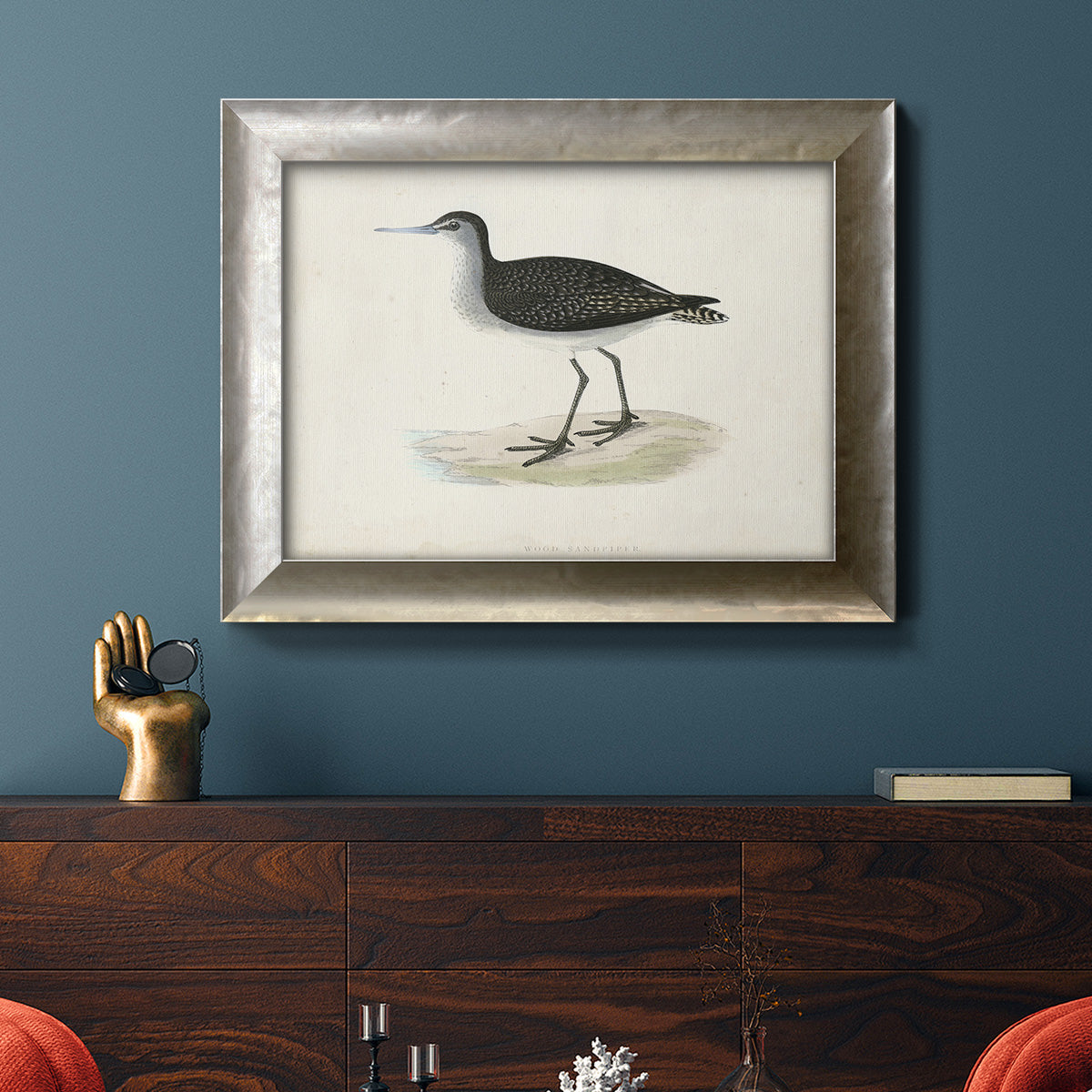 Morris Sandpipers VIII Premium Framed Canvas- Ready to Hang