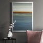 Beside the Blue I - Modern Framed Canvas Print