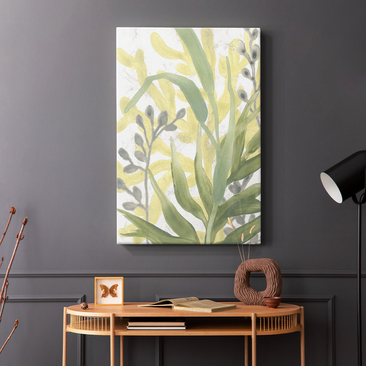 Sea Grass Fresco I - Canvas Art Print