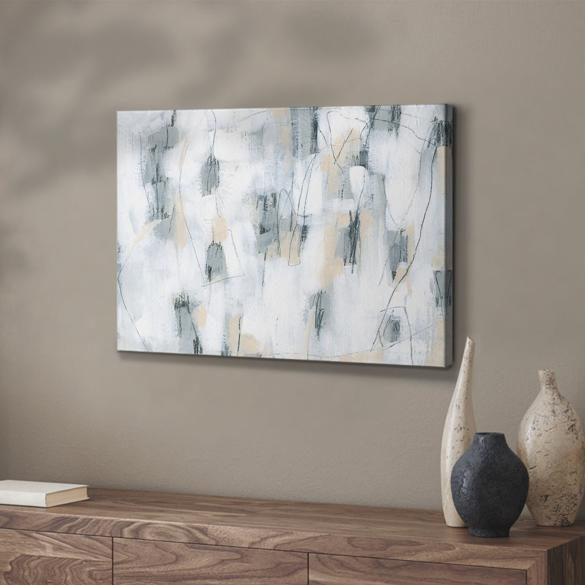 Stone Hatchmarks II - Canvas Art Print