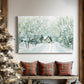Pearled Sleigh Parish - Canvas Art Print