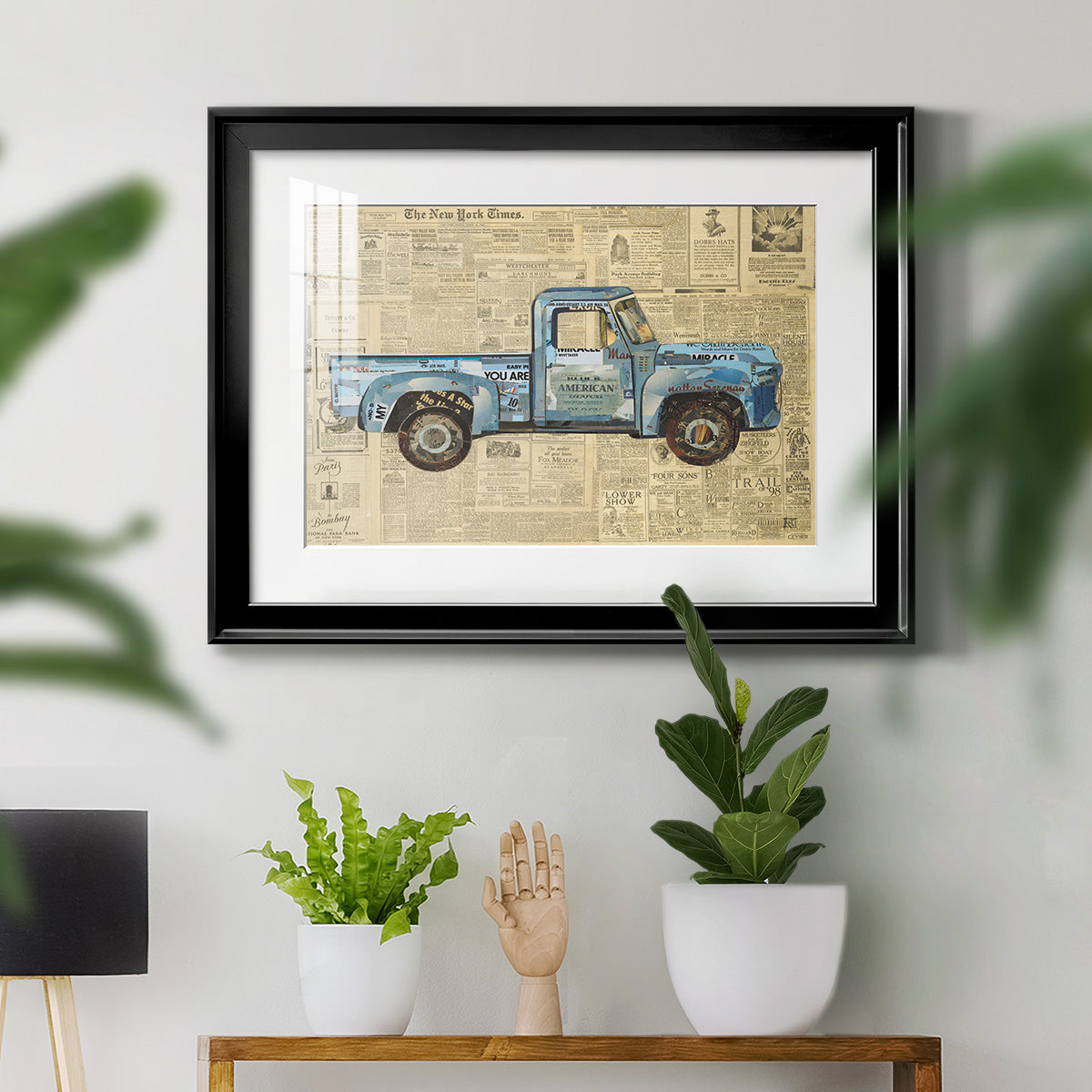 George’s ’53 Ford Premium Framed Print - Ready to Hang