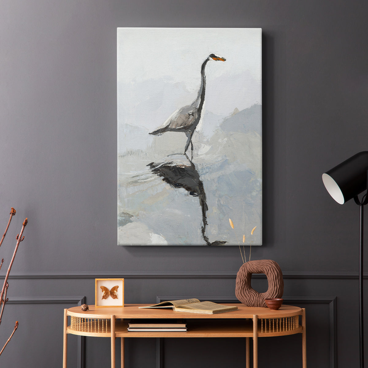 Heron - Canvas Art Print