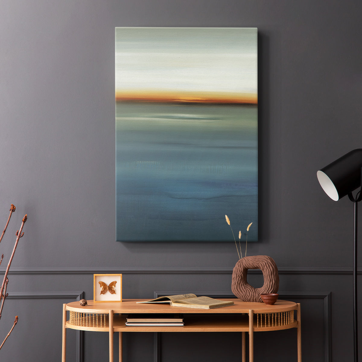 Beside the Blue I - Canvas Art Print