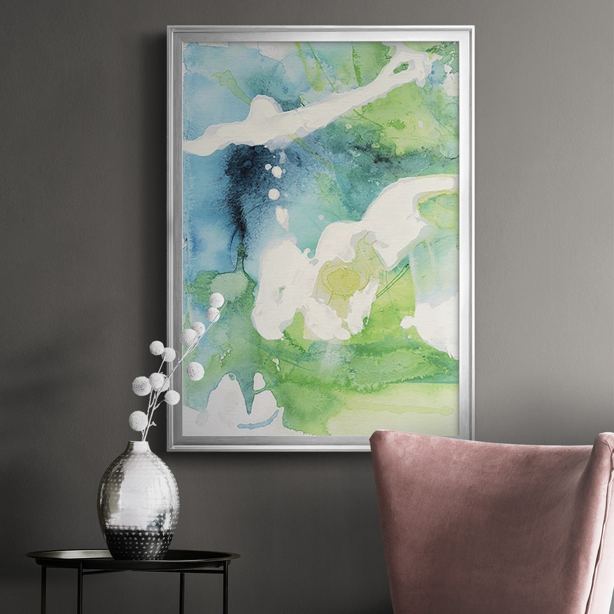Rising Above I - Modern Framed Canvas Print