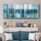 Abstract Saturnia - Floater Framed Canvas Print