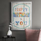 Happy Birthday to You - Modern Framed Canvas Print