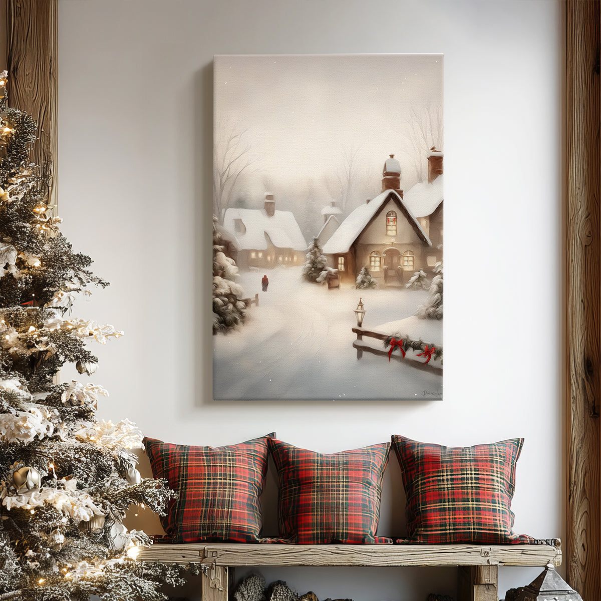 Lantern of Sugar Serenade - Canvas Art Print