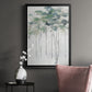 Impasto Tree Line II - Modern Framed Canvas Print