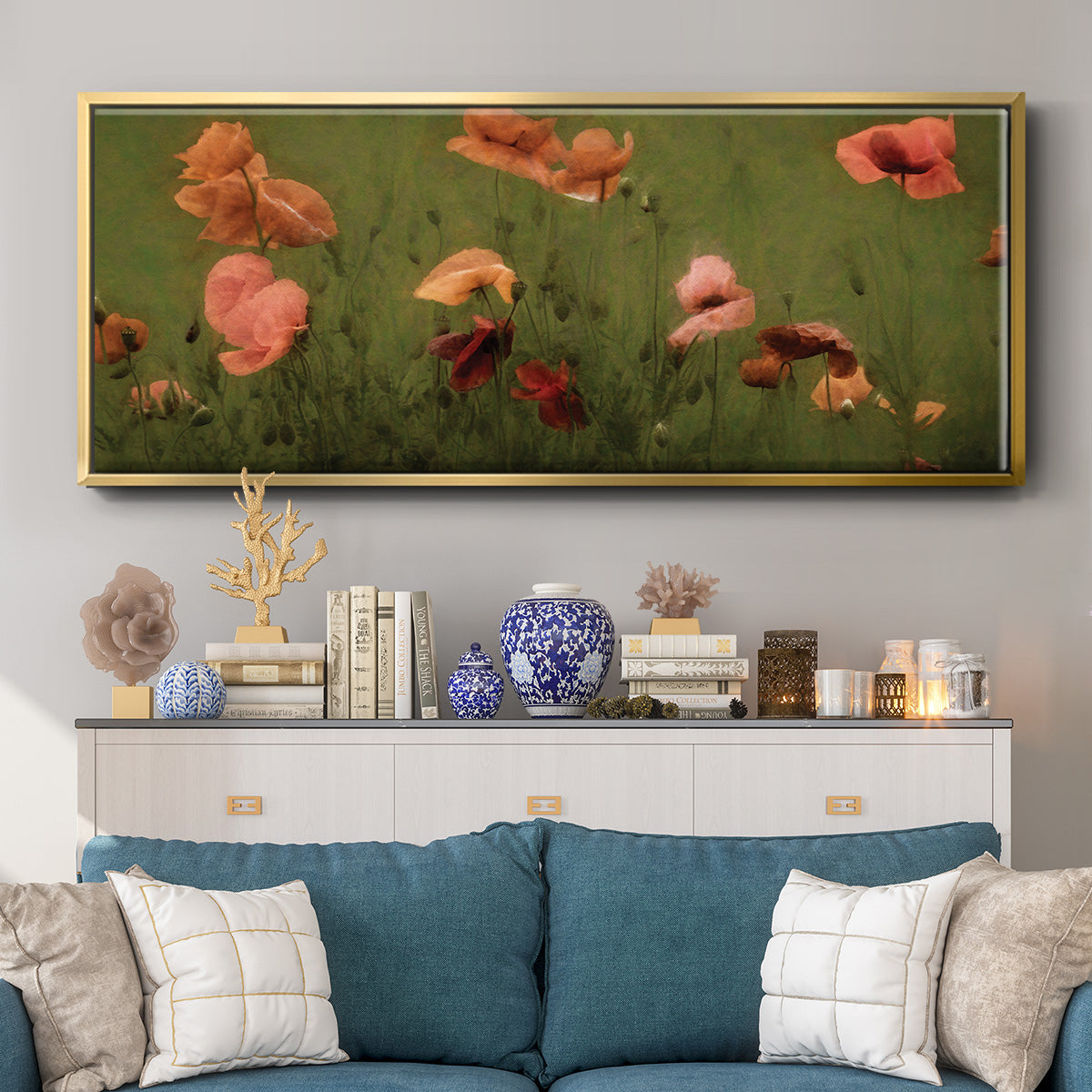 The Wild Bunch - Floater Framed Canvas Print