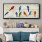 Chatter - Floater Framed Canvas Print