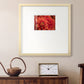 Spring Fire- Premium Framed Print Double Matboard