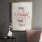 Wonderful Time of the Year - Modern Framed Canvas Print