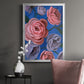 Layered Petals II - Modern Framed Canvas Print