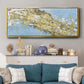 Mistral V in Azure - Floater Framed Canvas Print