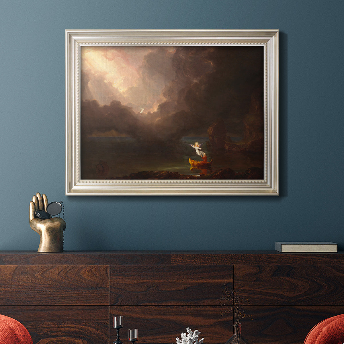 The Voyage of Life - Ornate Framed Canvas Print