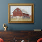 Rustic Red Barn II Premium Framed Canvas- Ready to Hang