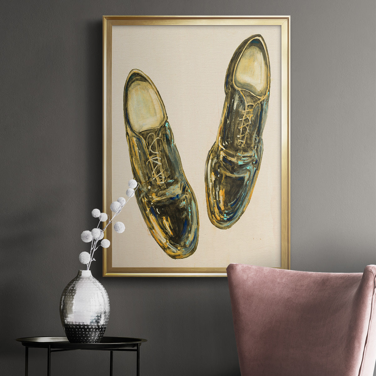 The Shoe Fits I V1 - Modern Framed Canvas Print