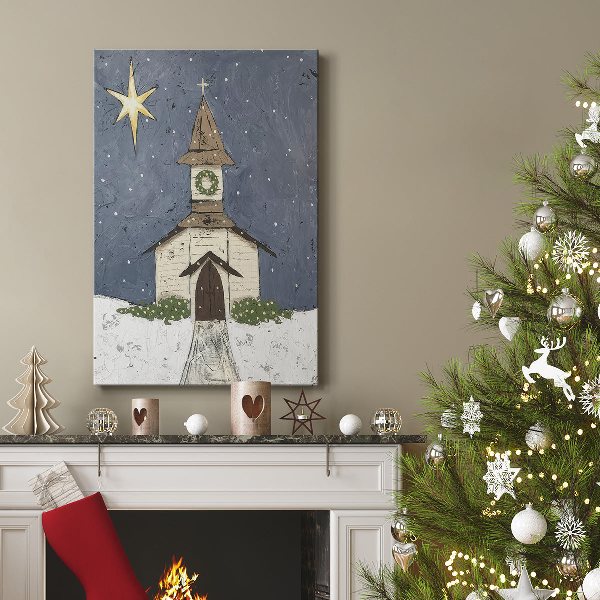 A Silent Night III - Gallery Wrapped Canvas