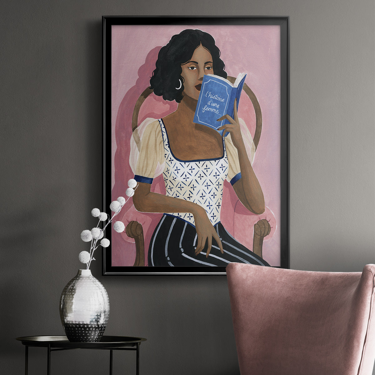 Sunday Times II - Modern Framed Canvas Print