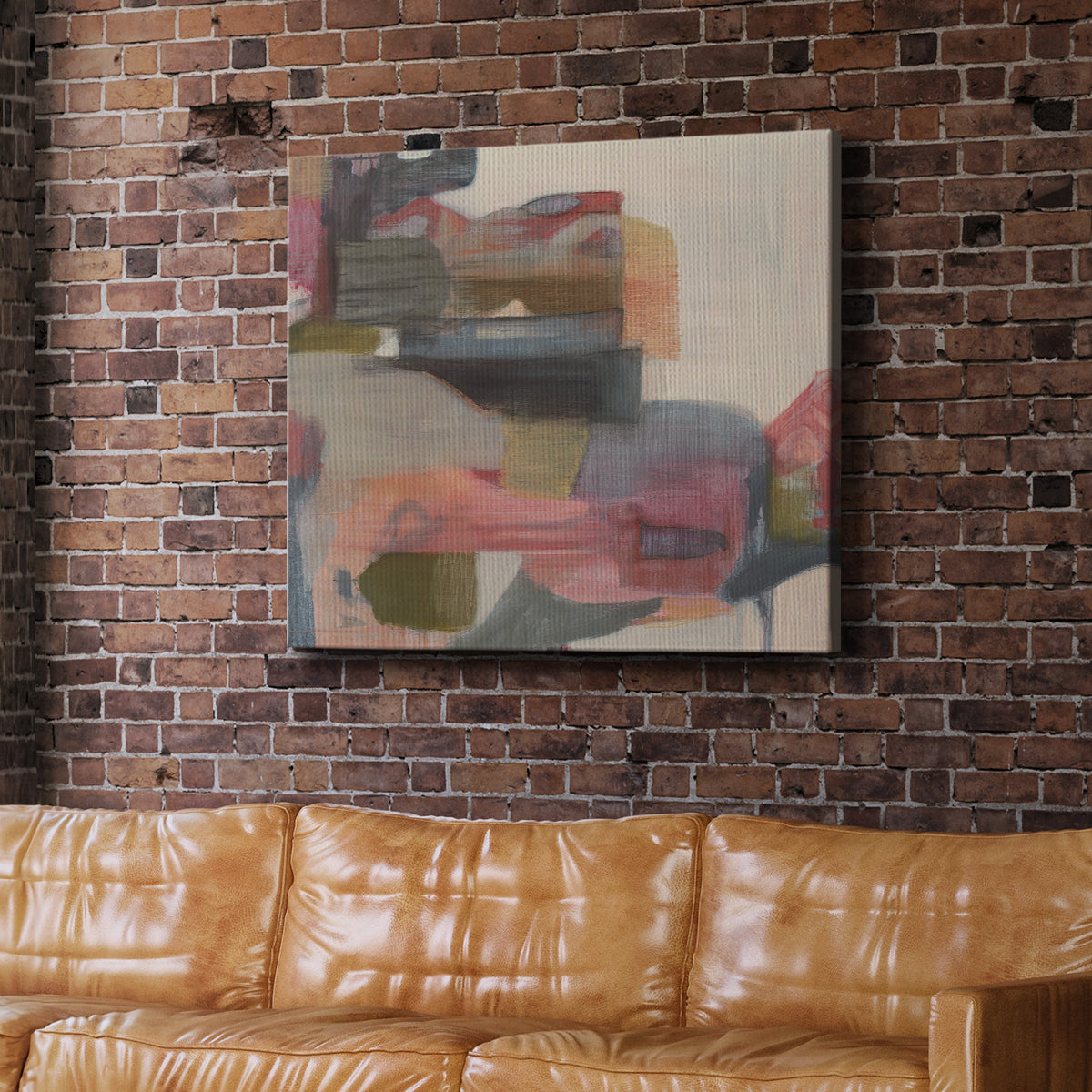 Geranium & Ginger - Canvas Art Print