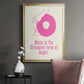 Sweet Melody IV - Modern Framed Canvas Print
