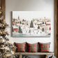 Snowwhite Manger Square - Canvas Art Print