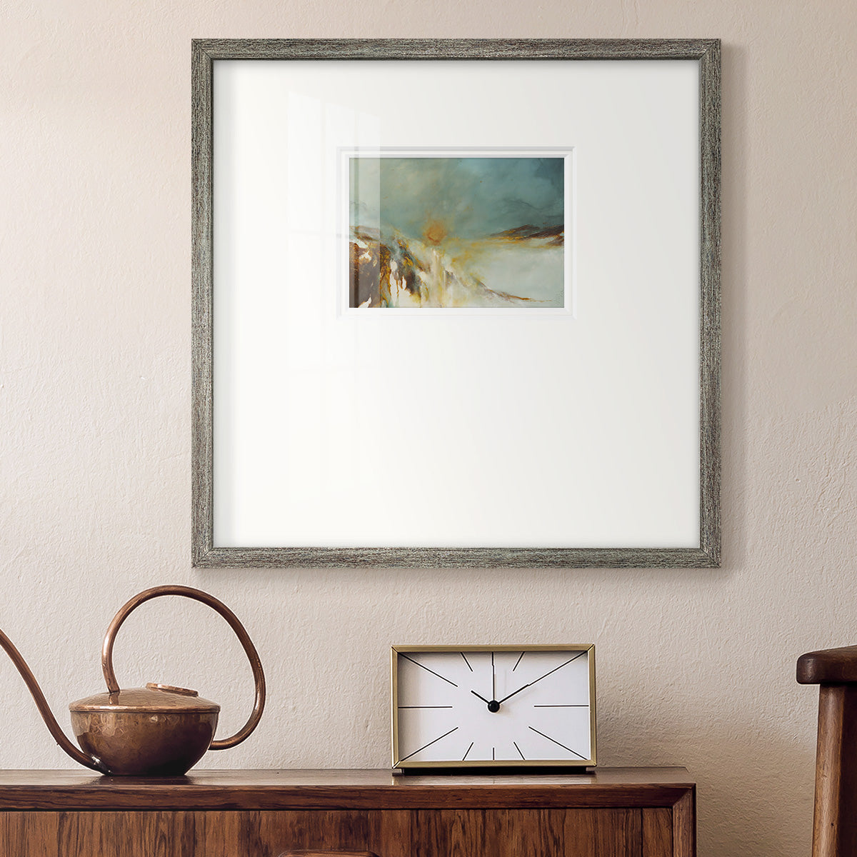 Terra Sol- Premium Framed Print Double Matboard