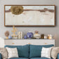 Winter Medallion IV - Floater Framed Canvas Print