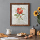 Linen Peony - Premium Canvas Framed in Barnwood - Ready to Hang