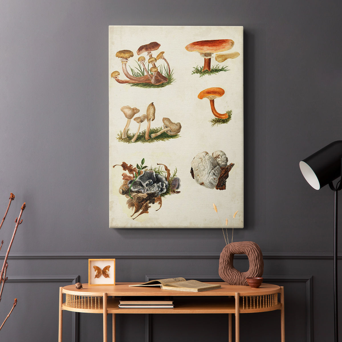 Mushroom Species X - Canvas Art Print