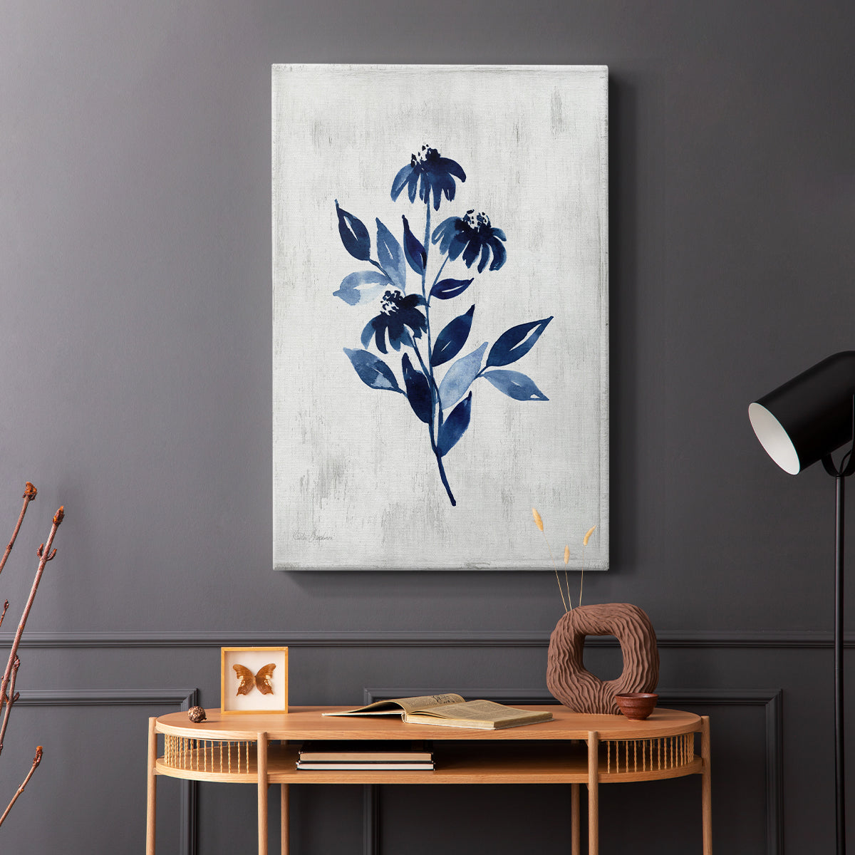 Wild Indigo I - Canvas Art Print