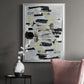 Tiles & Texture Abstract Angles IV - Modern Framed Canvas Print