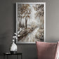 Into the Woods - Modern Framed Canvas Print