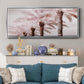 Stately Palms - Floater Framed Canvas Print