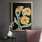 Pop Flowers I - Modern Framed Canvas Print