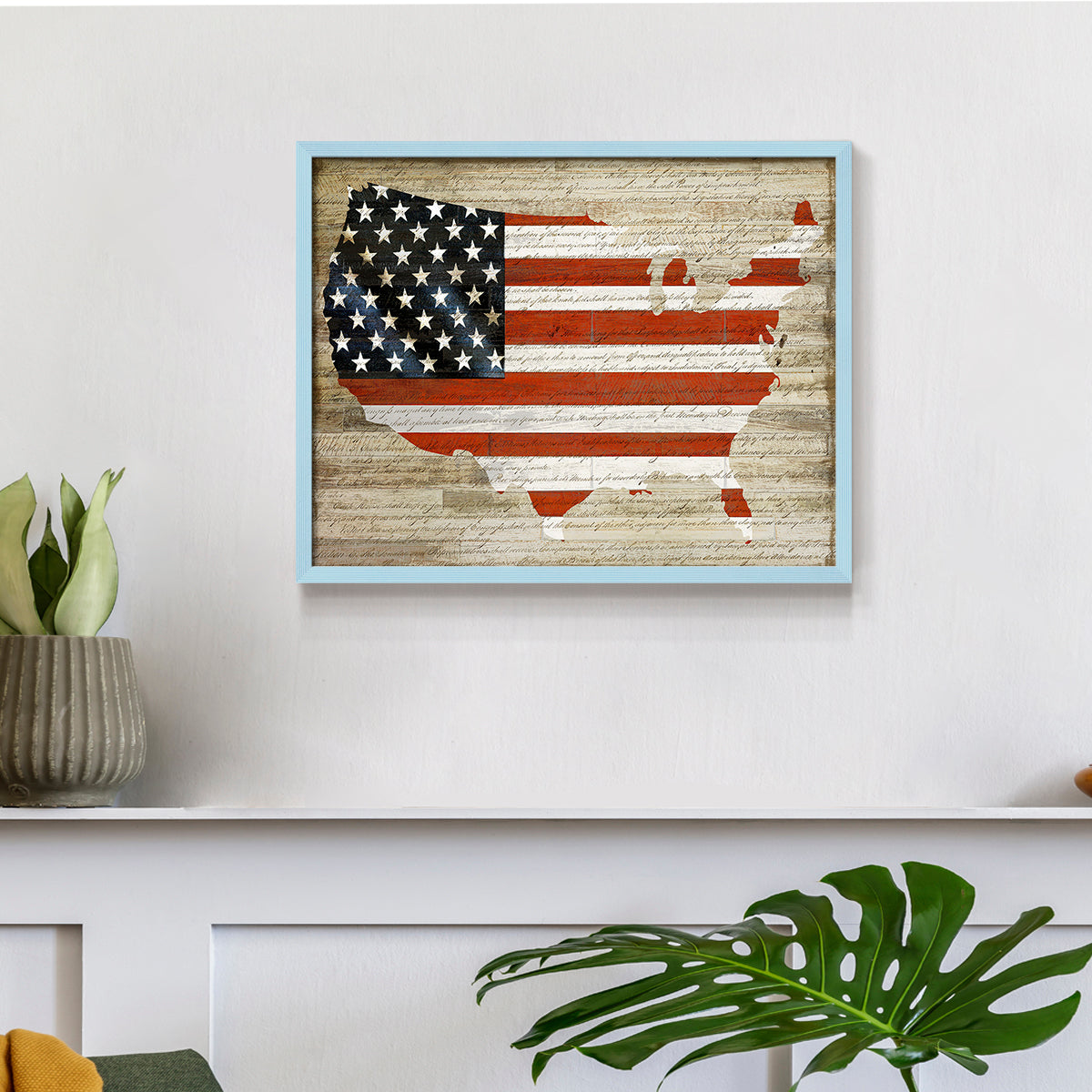 46171,american flag,united states,map outline,vintage art,wall decor,patriotic art,framed artwork,country representation,home decoration,textured background,heritage,national pride,calligraphy style,interior design,art illustration,graphic design,iconic symbol,state outlines,creative decor,rustic art,visual art,modern home,border design,expressive artwork,traditional art,memorable decor,cultural heritage,art frame,handmade art,artisanal design,Re-stickable,Patriotic