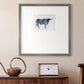 Long Horn Alt V2 - Double Matboard Framed Print