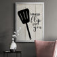 Flip For You - Modern Framed Canvas Print