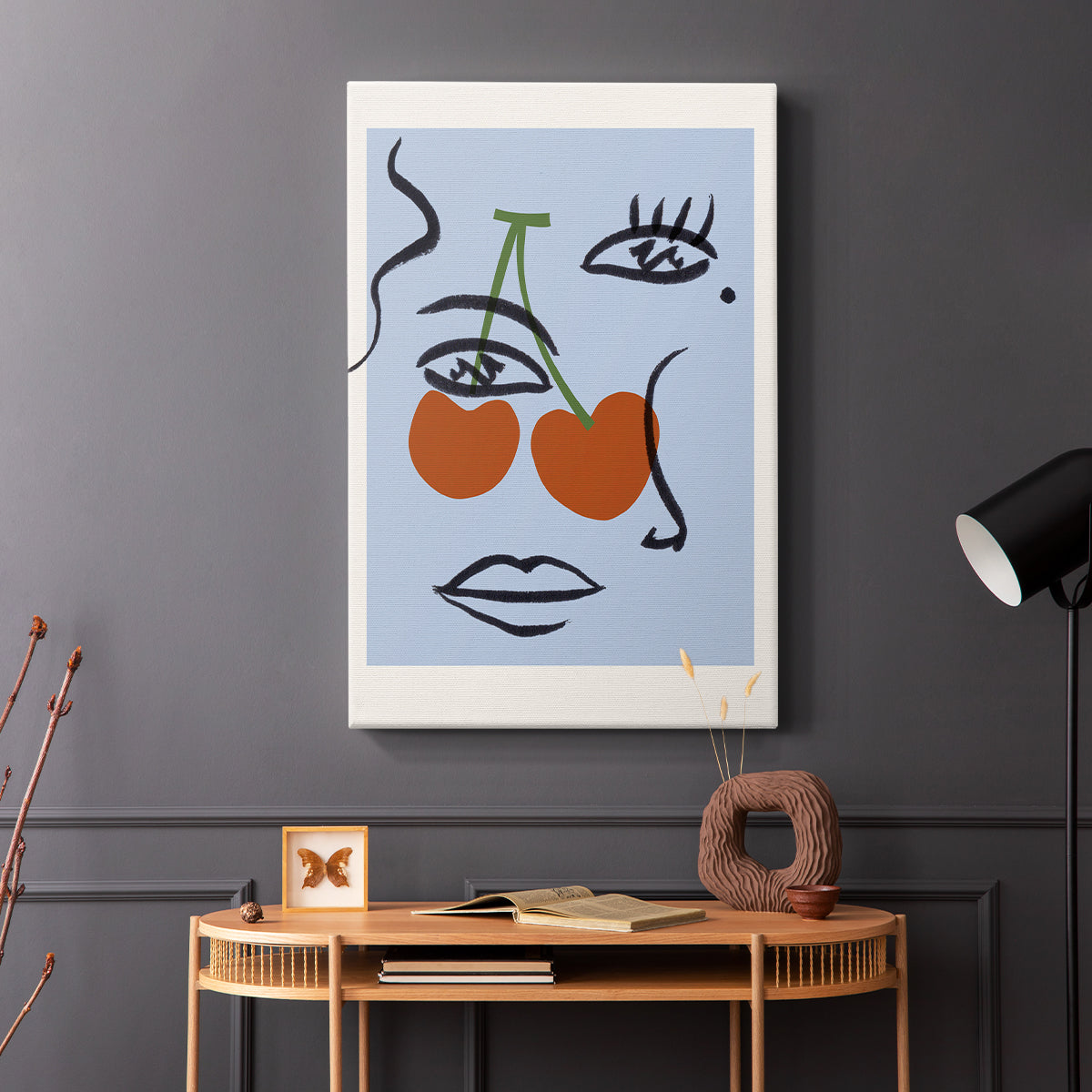 Cherry Baby I - Canvas Art Print