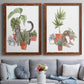 Purrfect Plants I - Premium Framed Canvas 2 Piece Set - Ready to Hang