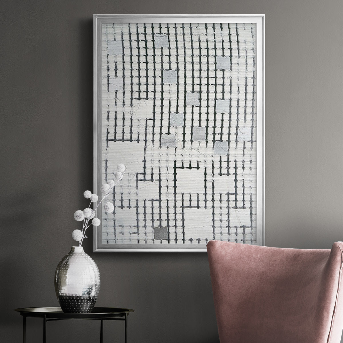 Gossamer I - Modern Framed Canvas Print