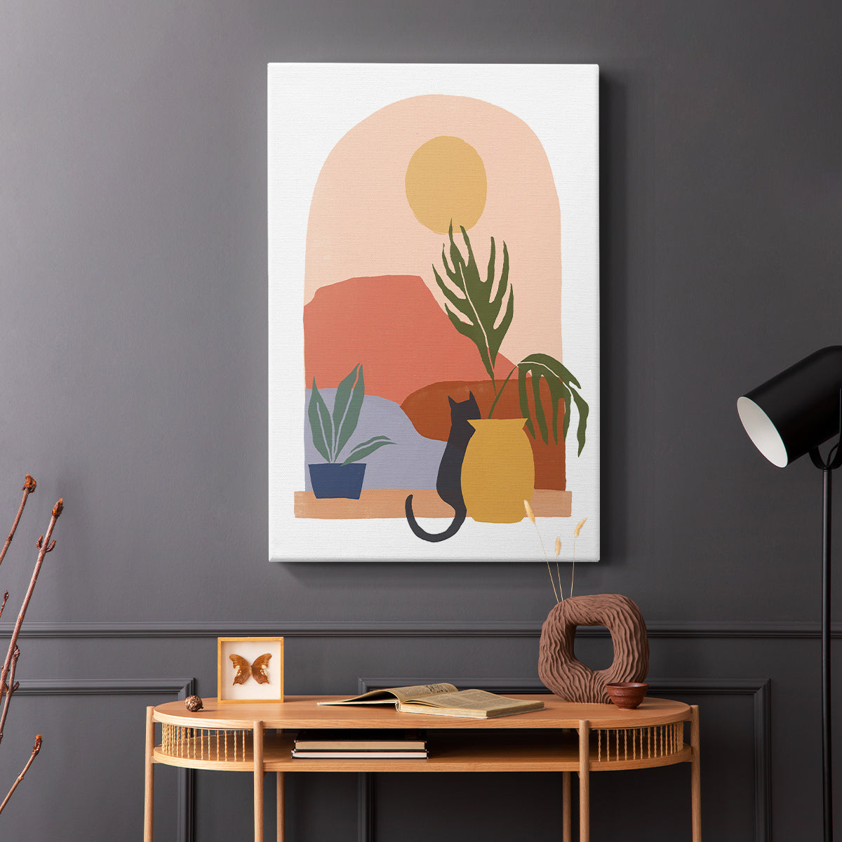 Paper Scene I - Canvas Art Print