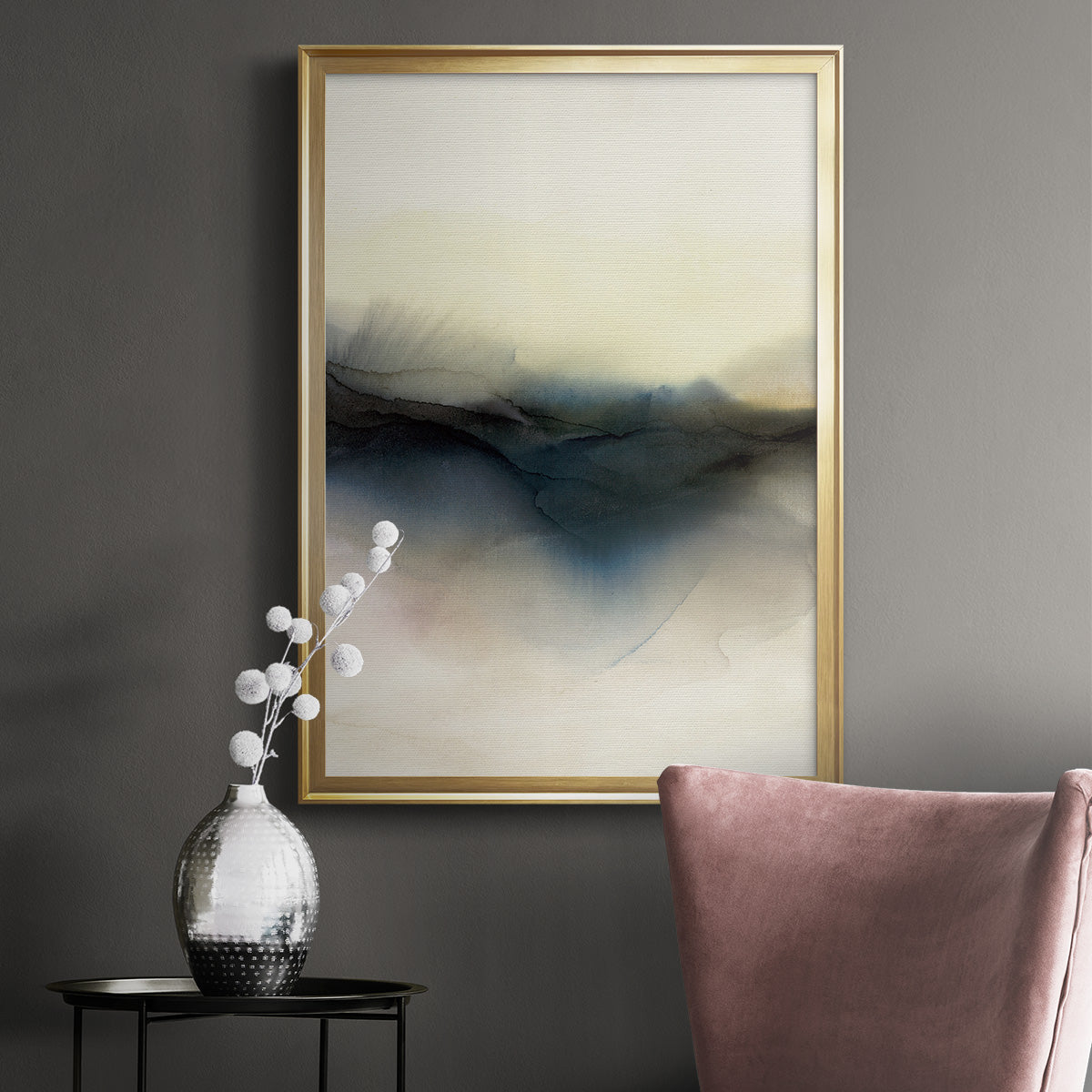 Continuum I  - Modern Framed Canvas Print