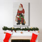 Nostalgic Santa I Premium Gallery Wrapped Canvas - Ready to Hang